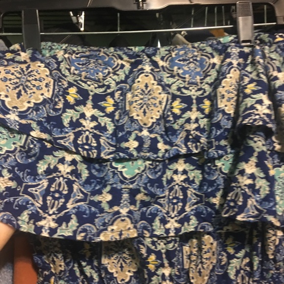 Paisley Ruffle Romper - Picture 3 of 4